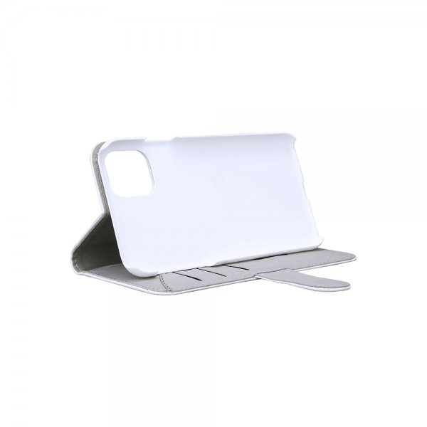 Gear iPhone 11 -suojakotelo, 3 korttipaikkaa, valkoinen