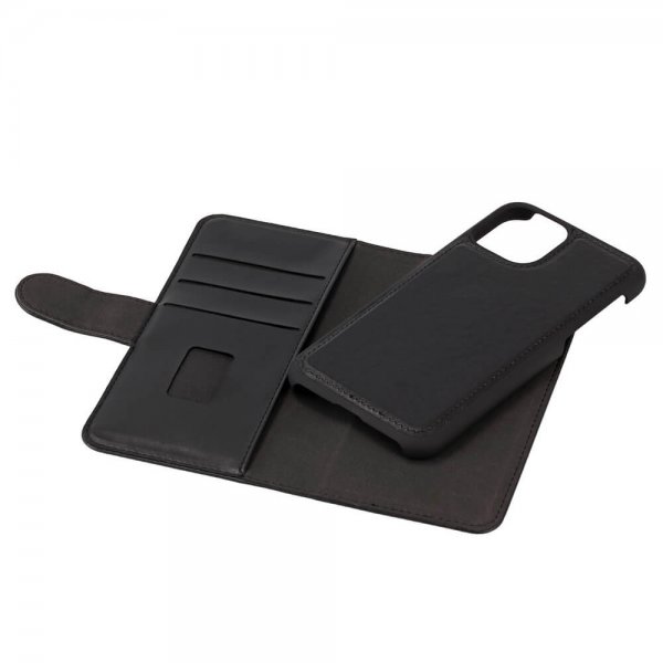 Gear iPhone 11 Pro Kuori 3 korttipaikkaa irrotettava kuori musta