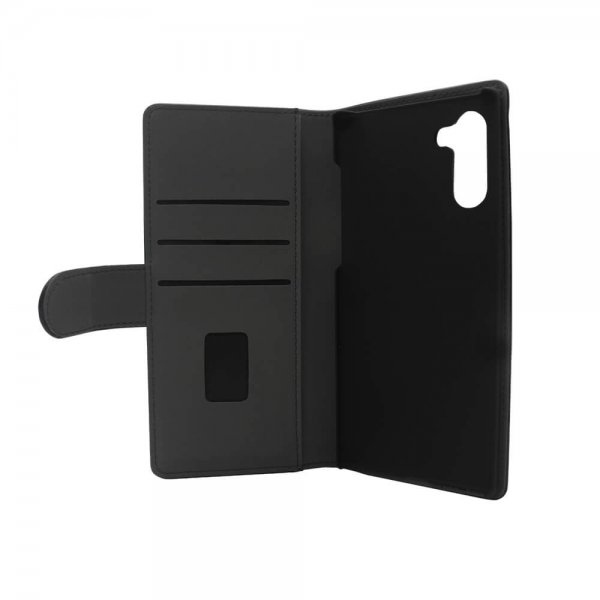 Gear Samsung Galaxy Note 10 -suojakotelo 3 korttipaikalla, musta