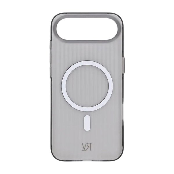 Rvelon iPhone Air -kuori, aaltoileva, MagSafe, musta