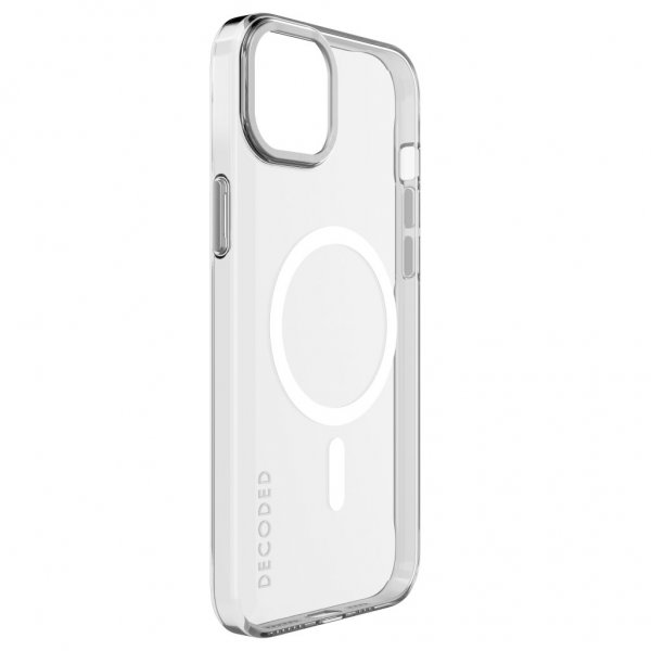 Decoded iPhone 15 Plus Suojakuori Kierrätysmuovia Läpinäkyvä