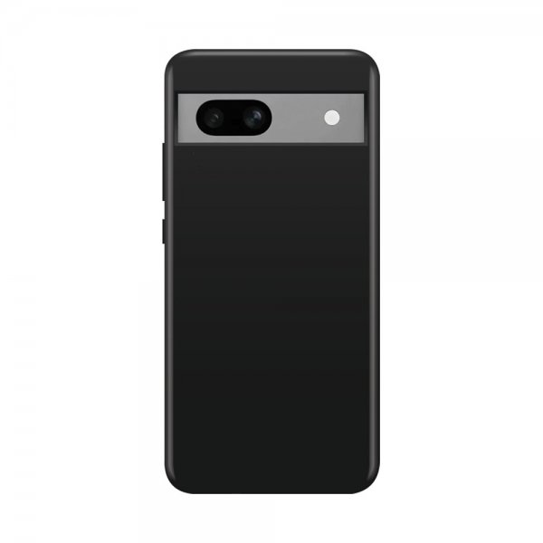 Xqisit Google Pixel 8 Silicone Case -suojakuori, musta