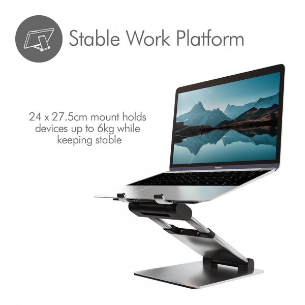 desire2 Kannettavateline Supreme Sit-Stand Alumiini