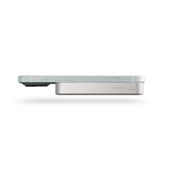 Zens Powerbank Pro 1 Slim 10 000 mAh Qi2 MagSafe Valkoinen