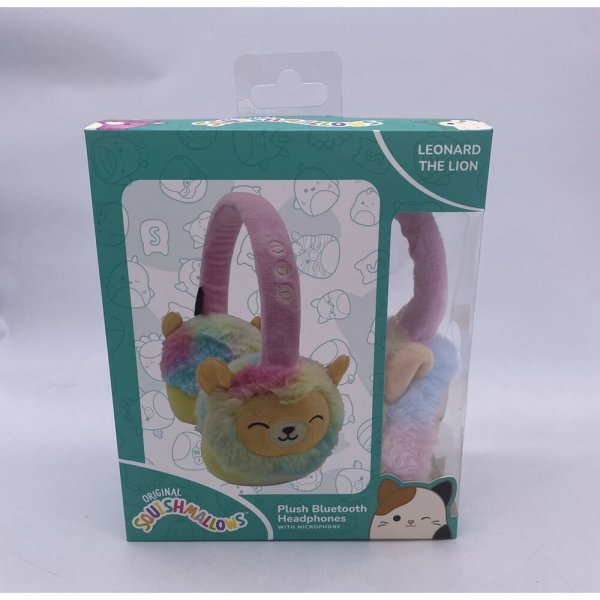 Squishmallows kuulokkeet Pehmokuulokkeet Bluetooth Leonard leijona
