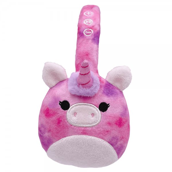 Squishmallows kuulokkeet pehmoiset Bluetooth-kuulokkeet Lola the Unicorn