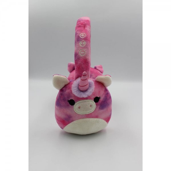 Squishmallows kuulokkeet pehmoiset Bluetooth-kuulokkeet Lola the Unicorn