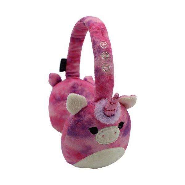 Squishmallows kuulokkeet pehmoiset Bluetooth-kuulokkeet Lola the Unicorn