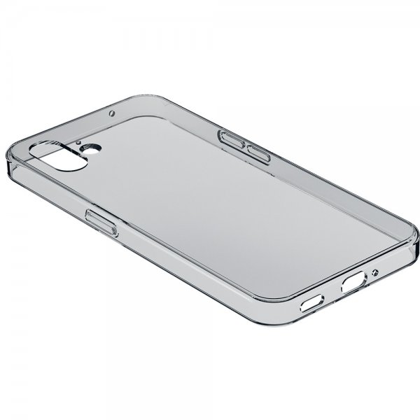 Nothing Phone (1) Alkuperäinen Kuori Kuori Suojakotelo Läpinäkyvä Musta
