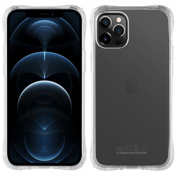 SoSkild iPhone 13 Pro Max Suojakuori Absorb 2.0 Läpinäkyvä