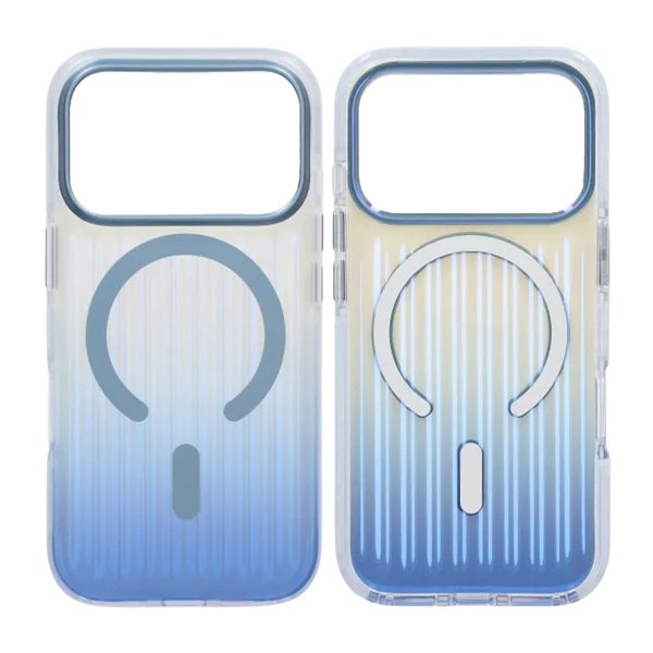 iPhone 17 Pro Max Kuori Uritettu MagSafe Sininen