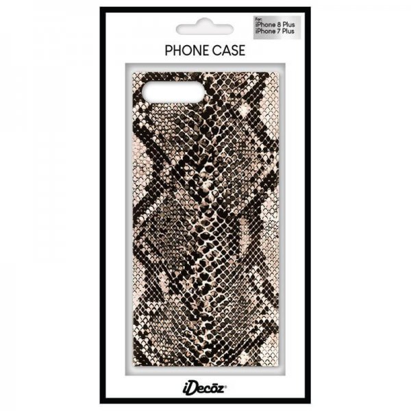 iDecoz iPhone 7 Plus/iPhone 8 Plus -suojakuori Square Case Python