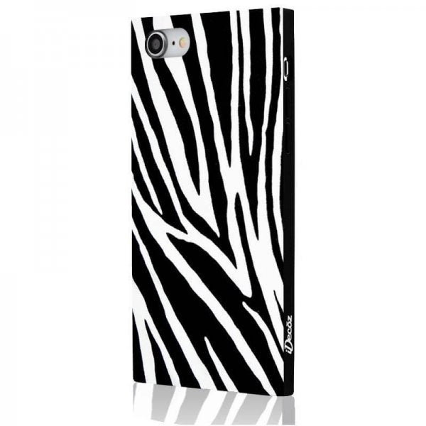 iDecoz iPhone 7/8/SE kuori Square Case Zebra