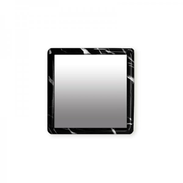 iDecoz Mobilspegel Phone Mirror Musta Marmori