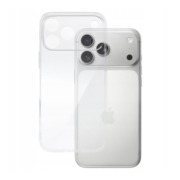 iPhone 17 Pro Max Ultra Slim Läpinäkyvä Kuori