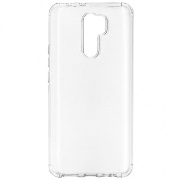 Krusell Xiaomi Redmi 9 SoftCover -suojakuori läpinäkyvä