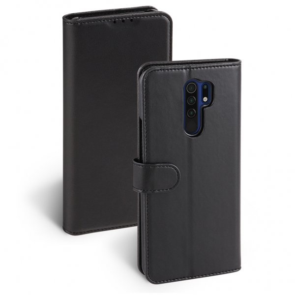 Krusell Xiaomi Redmi 9 Kotelo PhoneWallet Musta