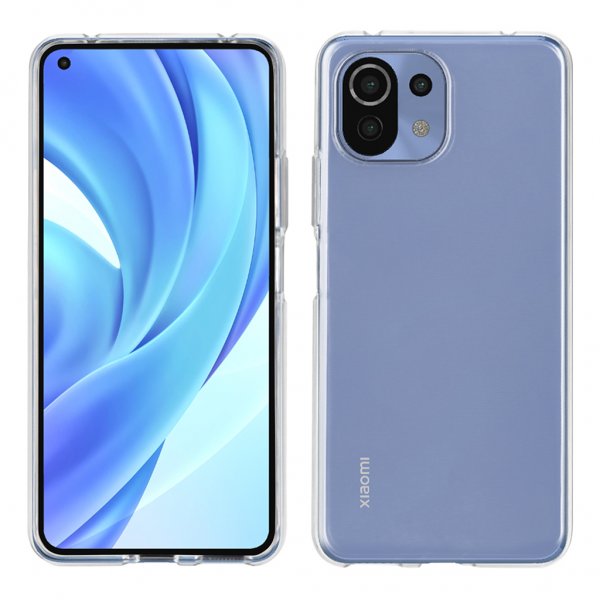 Krusell Xiaomi Mi 11 Lite -suojakuori SoftCover Läpinäkyvä