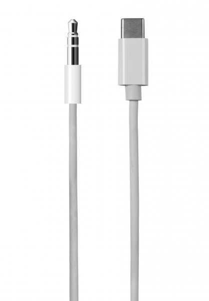 Vivanco Audiokaapeli USB-C–3.5mm 1m Valkoinen