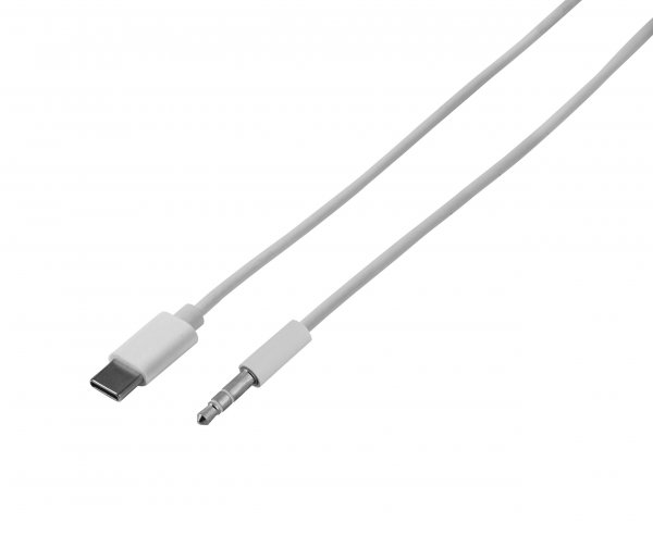 Vivanco Audiokaapeli USB-C–3.5mm 1m Valkoinen
