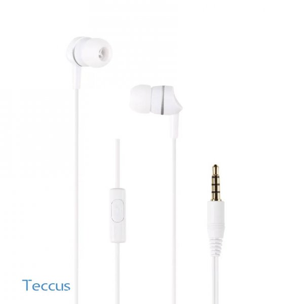 Vivanco langalliset kuulokkeet Stereo Earphones 3,5 mm valkoinen