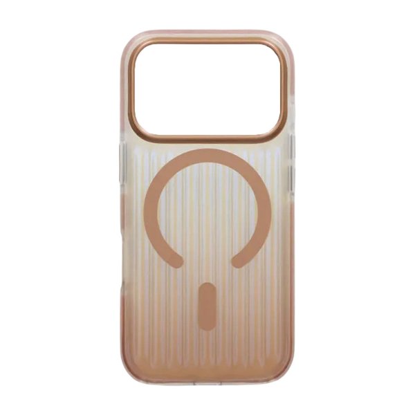 iPhone 17 Pro Max Kuori Korrugoitu MagSafe Kulta