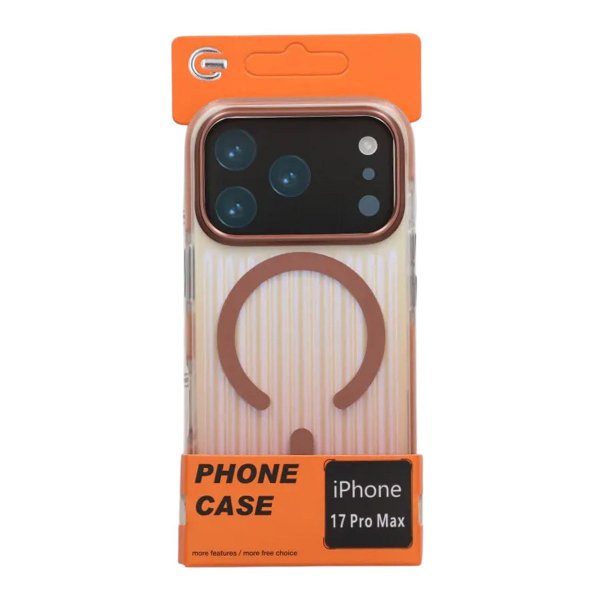 iPhone 17 Pro Max Kuori Uritettu MagSafe Ruusukulta