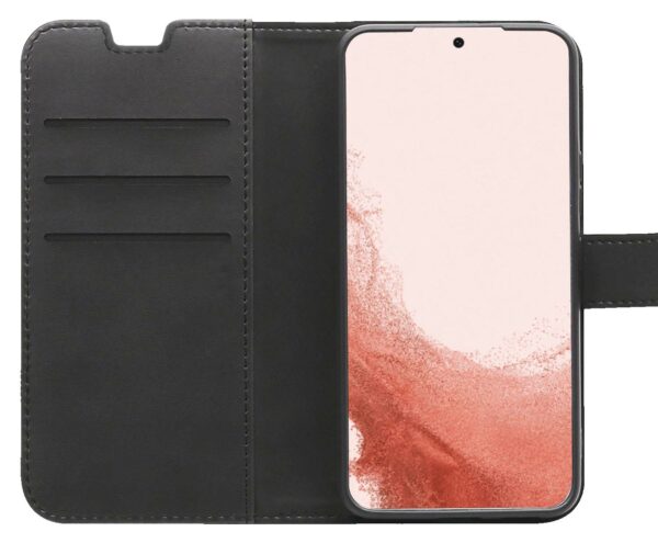Vivanco Samsung Galaxy S23 Plus Classic Wallet -kotelo, musta