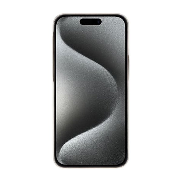 iPhone 15 Pro Kuori TPU MagSafe Kiiltävä Valkoinen