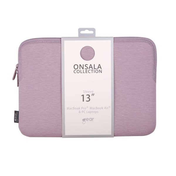 Onsala Sleeve kannettavan tietokoneen suojakotelo 13" roosa
