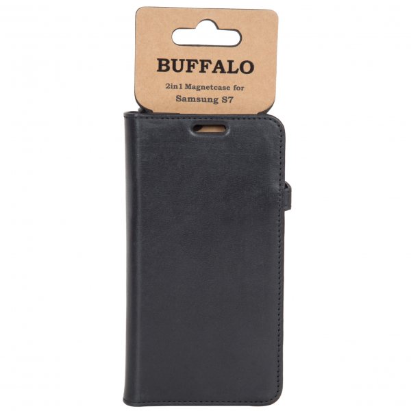 Buffalo Samsung Galaxy S7 Kotelo 2in1 Magneettikotelo Musta