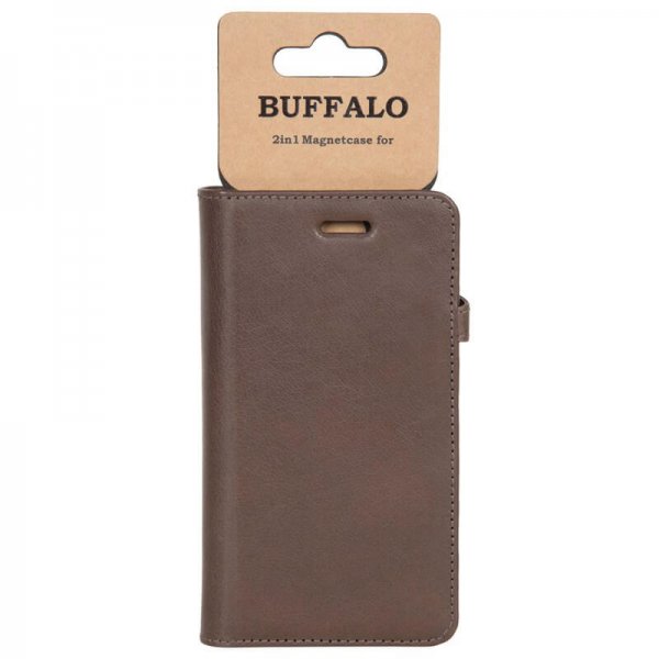 Buffalo Samsung Galaxy S9 2-in-1 magneettikotelo, ruskea