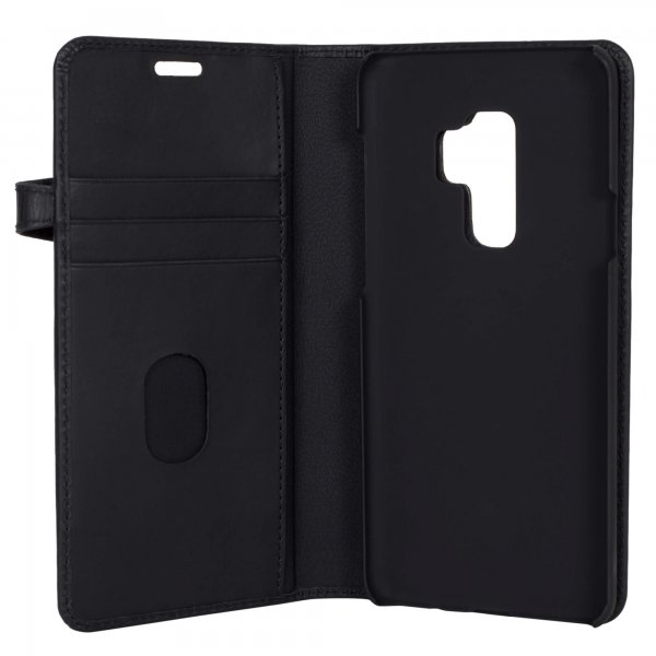 Buffalo Samsung Galaxy S9 Plus suojakuori 2in1 magneettikotelo musta