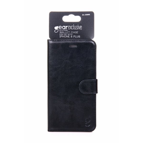 Gear iPhone 6/6S Plus -suojakotelo, Exclusive, musta