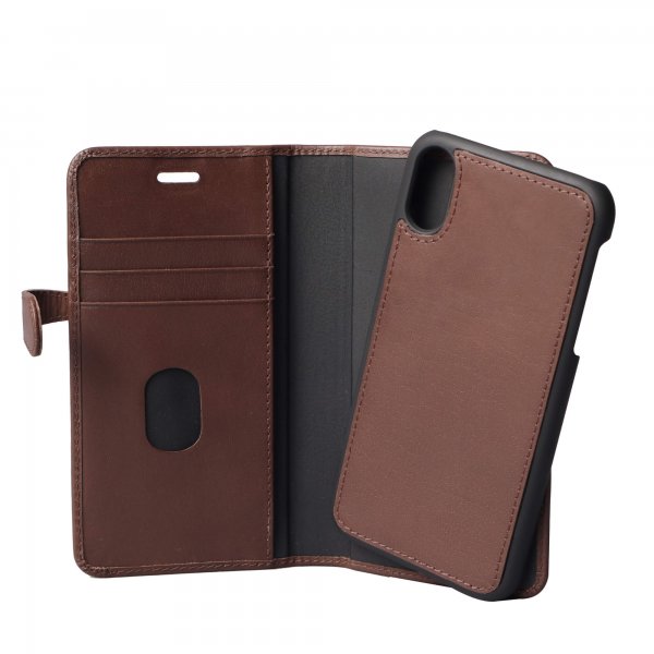 Buffalo iPhone Xr 2in1 Magneettikotelo, ruskea