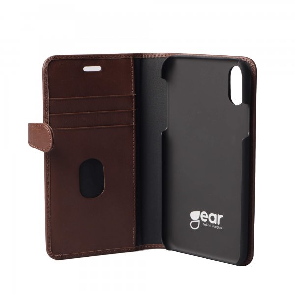 Buffalo iPhone Xs Max Kotelo 2in1 Magneettikotelo Ruskea
