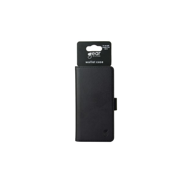 Gear Huawei P30 Suojakotelo 3 Korttitaskua Musta