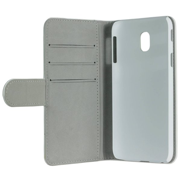Gear Samsung Galaxy J3 2017 Kotelo 3 Korttipaikkaa Valkoinen