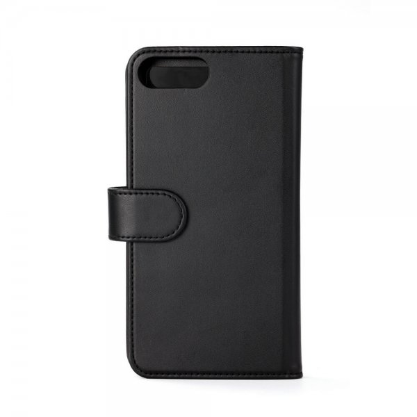 Gear iPhone 6/6S Plus/iPhone 7 Plus/iPhone 8 Plus -suojakotelo 7 korttipaikalla, irrotettava kuori, musta