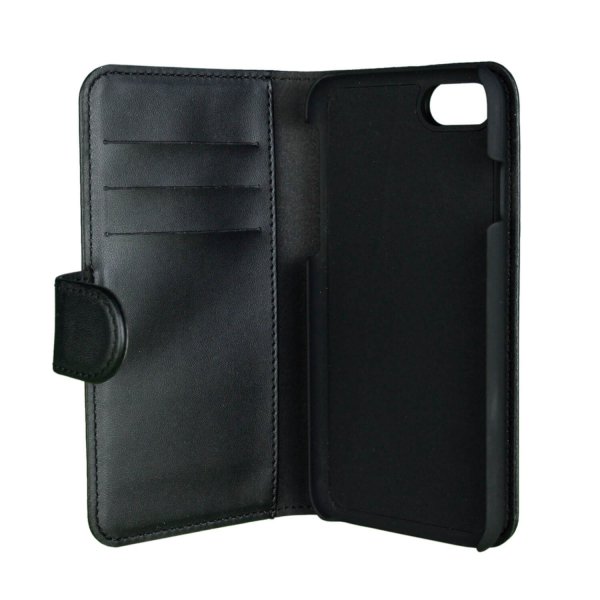 Gear iPhone 6/6S Plus/iPhone 7 Plus/iPhone 8 Plus Kotelo 3 Korttipaikkaa Irrotettava Kuori Musta