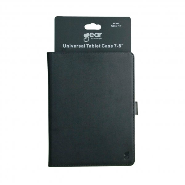 Gear Suojakotelo Tabletti Yleismalli 7-8" Musta