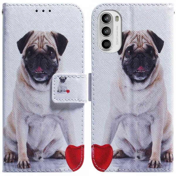 Motorola Moto G62 5G Kotelo Koira Aiheella