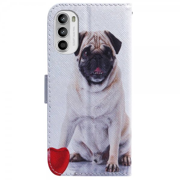 Motorola Moto G62 5G Kotelo Koira Aiheella