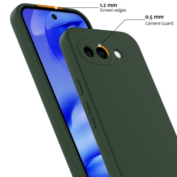 Google Pixel 10a Kuori hihnalla Silikoni MagSafe Vihreä