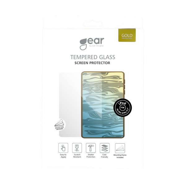Gear iPad Air 1/iPad Air 2 Näytönsuoja 2.5D