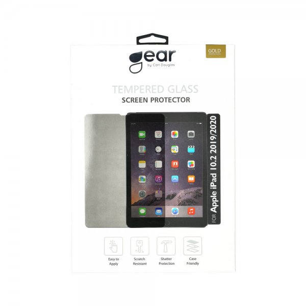 Gear iPad 10.2 (gen 7/8/9) Näytönsuoja karkaistu lasi 2.5D