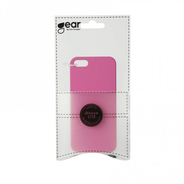 Gear iPhone 5/5S/SE 2016 Kuori Kovamuovi Pinkki