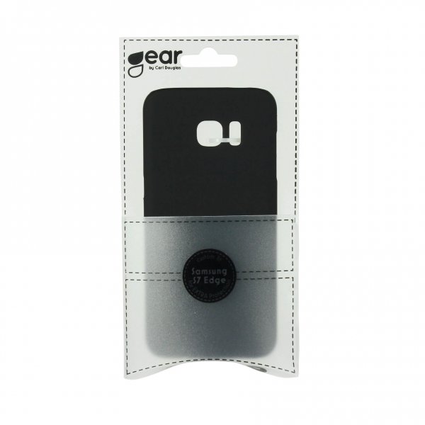 Gear Samsung Galaxy S7 Edge Kuori Kovamuovi Musta