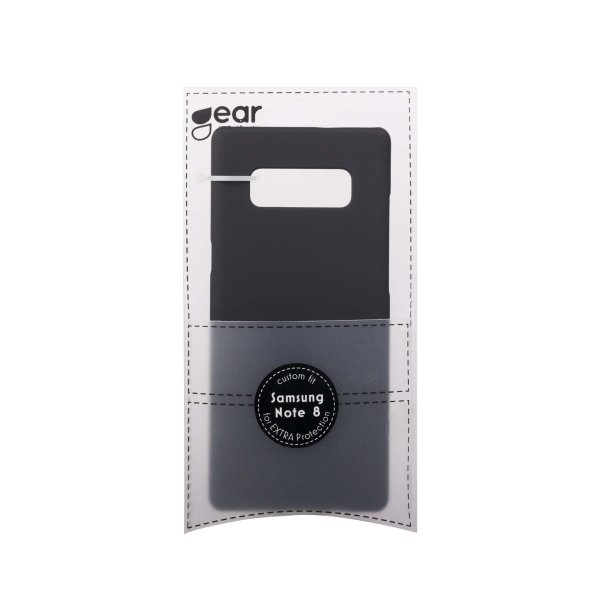 Gear Samsung Galaxy Note 8 Kuori, kovaa muovia, musta