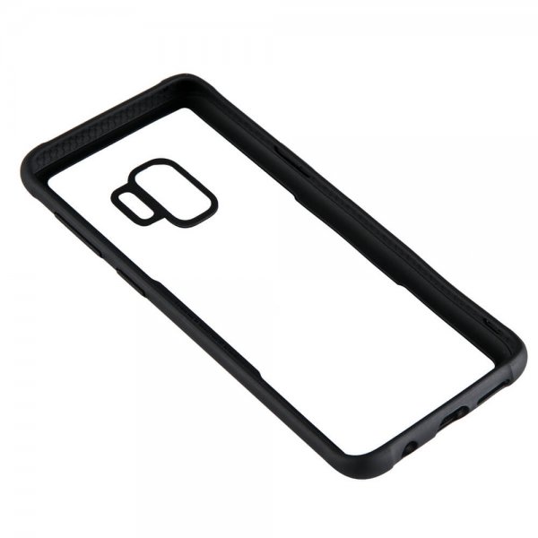 Gear Samsung Galaxy S9 Kuori Karkaistu Lasi Kirkas Musta